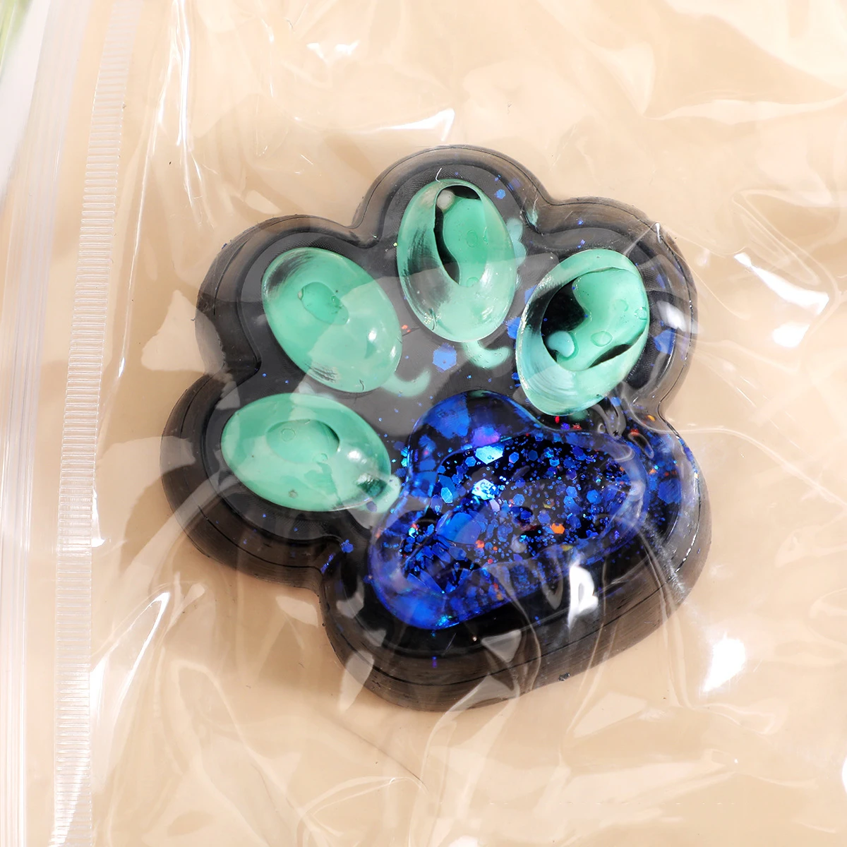 2025 Nuovo Zampa di Gatto Spremere Giocattolo Pizzico Mini Zampa di Gatto Decompressione Giocattolo Morbido Appiccicoso Spremere Giocattoli Rimbalzo Lento Sollievo dallo stress Relax Giocattoli