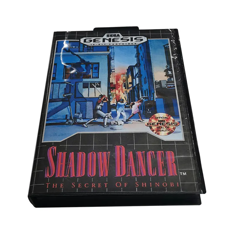 Cartuccia di gioco a 16 bit -Scheda MD Shadow_Dancer per console per videogiochi originale Genesis/Mega Drive PAL e NTSC