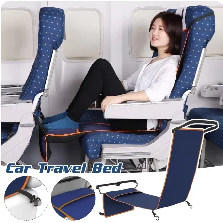 

Footrest Hammock Travel Foot Hanger for Adults Baby Sleeping Bed in Airplane Train Bus Car Travelers Hammocks Rests Feet Legs
