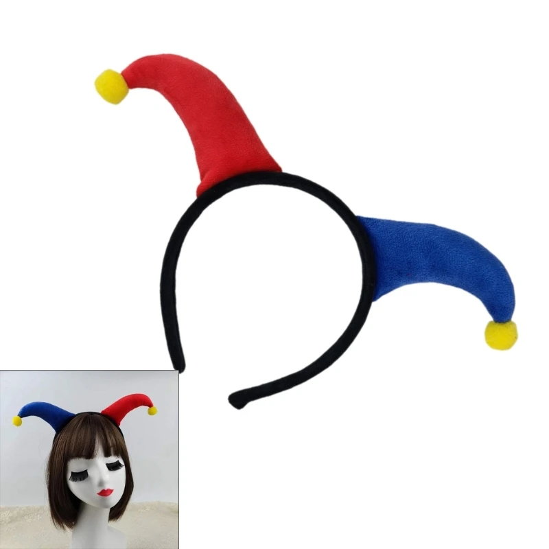 Clown Hairbands for Photo Studio Halloween Eye-catching Props for Easter Festive Party Daily Wear Headpiece