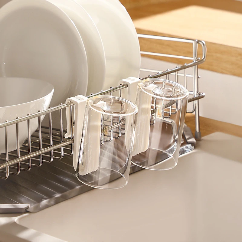 1 Pc Hanging Plastic Drainage Organizer Storage Basket Kitchen Bathroom Mini Organizers Portable Storage Box Container