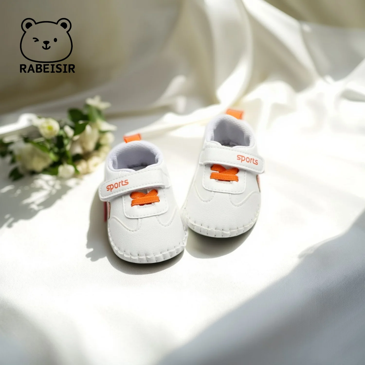 

Детская модная спортивная обувь для детей 0-1 и полугодняя детская прогулочная обувь, противоскользящая и прозрачная четырехсезонная спортивная обувь для новорожденных