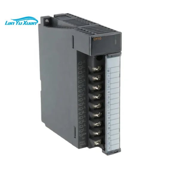 QY10 Q Series Output Module qy10 240VAC/24VDC, 16 Points, No Fuse, Contact Output Module