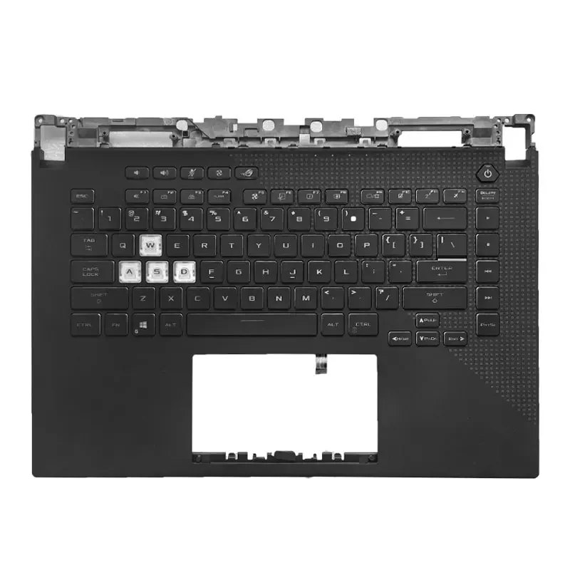 Imagem -02 - Portátil Notebook Eua Backlight Teclado Escudo Capa Case 15.6 Polegada para Rog 5r G513 x G513q G513qm G513x G513rw 2023 Versão 95new