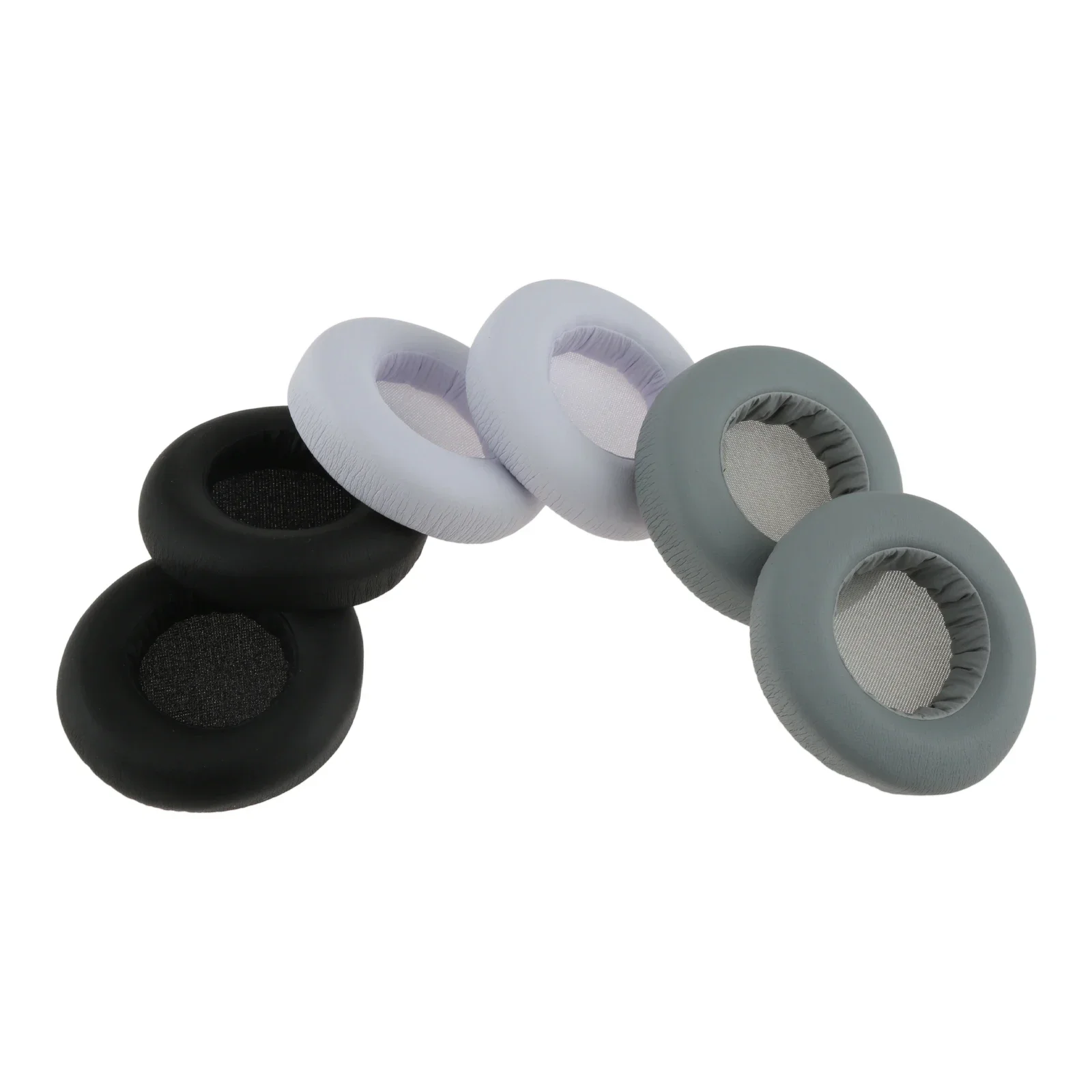 1 Pair Replacement Earpads Ear Pads Cushions Cups Cover Muffs Repair Parts for Monster DNA 1.0 on-Ear Headphones Headsets