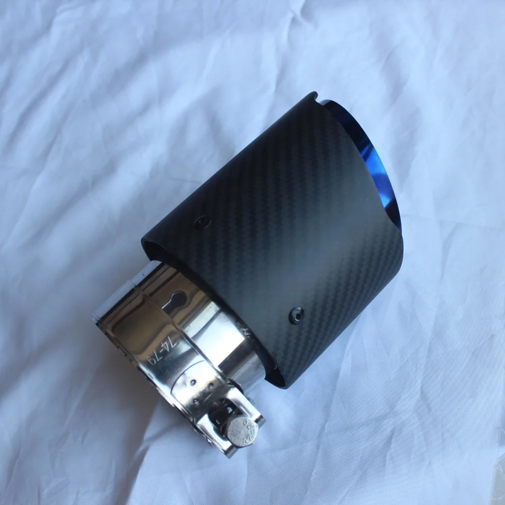 

Car Styling Top Quality Akrapovi Car Carbon Fiber Exhaust End Tips Pipes for Universal Carbon Exhaust Tips