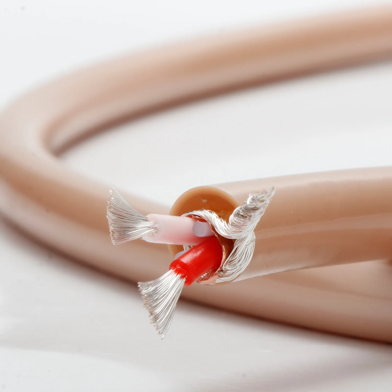 Preffair X419 OCC Медная серебряная пластина Аудио Массовый кабель RCA соединительный кабель Коаксиальный провод аудио-видео удлинительный провод балансировочный кабель