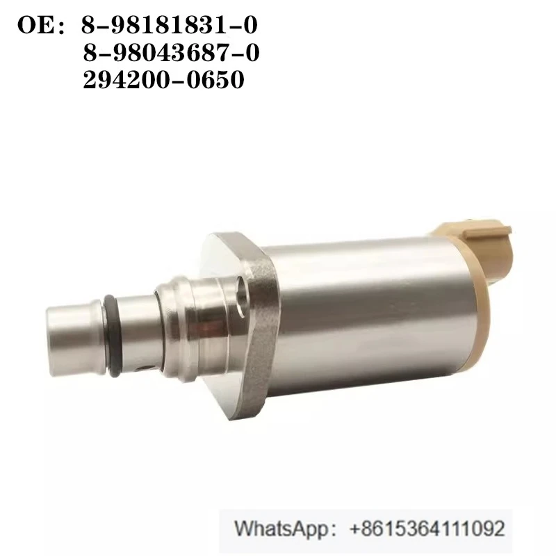

SCV valve Isuzu 4HK1/6HK1 engine high pressure oil pump SCV valve (long valve)