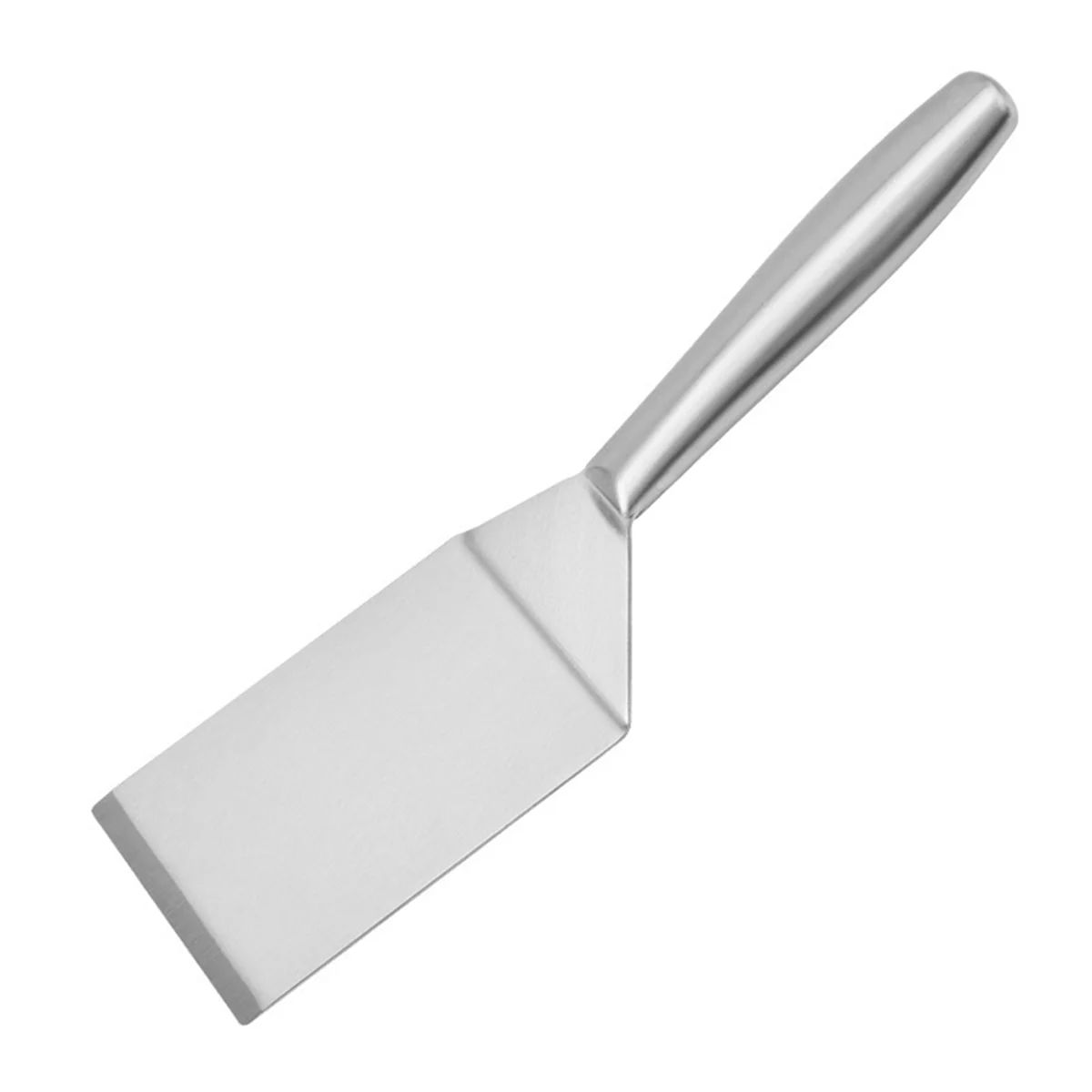 Stainless Steel Spatula Flat Spatula Large Fish Turner Grill Barbeque Turner Griddle Scraper Steak Spatula Pancake A