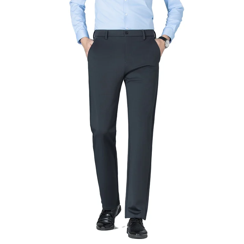 

Мужские модные брюки для костюма, всесезонные, новинка, деловые, формальные, универсальные для повседневной носки, офиса, комфортной работы