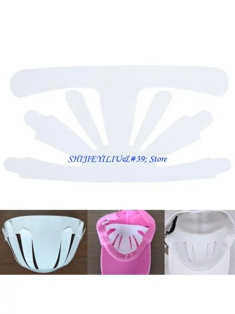 E21F 10Pcs Hat Inserts for Baseball Maintain and Appearance Reusable Hat Liner Inner Liner for Baseball Caps