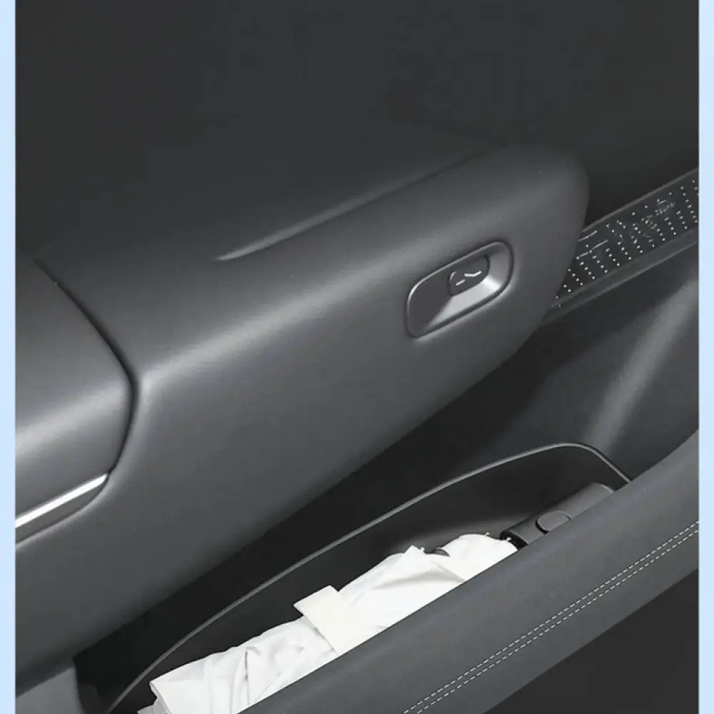 TPE Door Storage Organizer For Zeekr 7X Car Interior Accessories Box Tray Container Holder Fitting 2024 2025 2026 Models