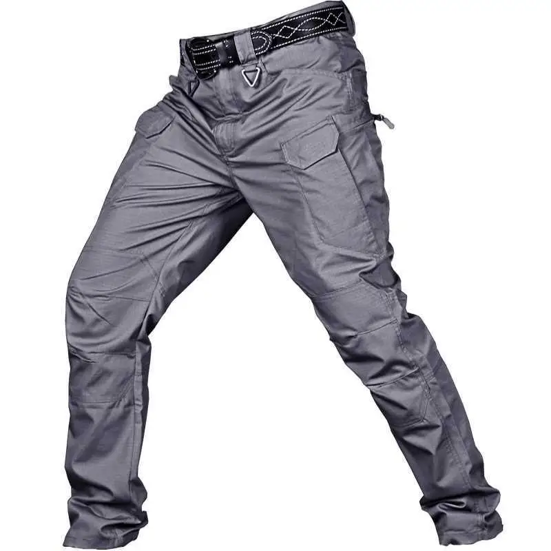 Men Tactical Pants Multi-Pocket Waterproof Trouser Jogger Cargo Pants Sweatpants Army Climbing Outdoor Men Clothing Streetwear