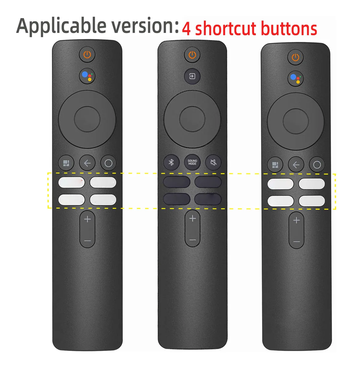 Silicone Protective Case for the Xiaomi TV Box S 2nd (2nd Generation) Remote Control