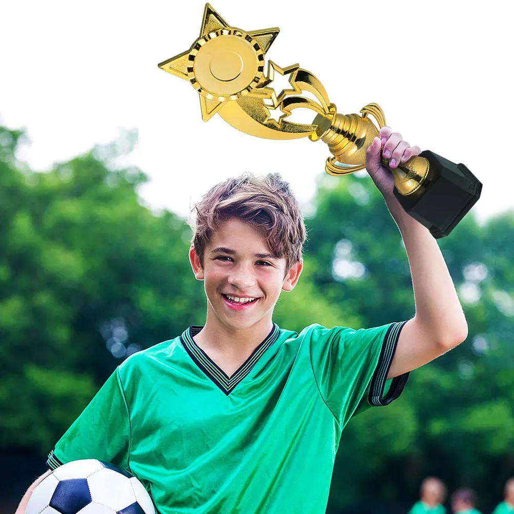 

Pentagram Kids Award Trophy Sports Reward Party Game Creative Competition Trophy Children Award Game Awards Trophies for Kids