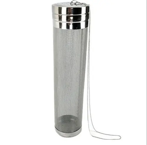 KegLand Stainless Steel  Filter Tube with Chain Beer Wine Brewing Equipment