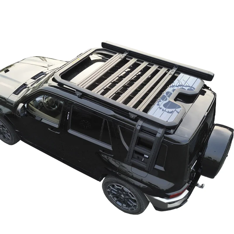 

Land Rover Discovery 4, автозапчасти для бездорожья, багажник на крышу 4x4 со стальным хромированным алюминиевым автомобильным аксессуаром, крепление для багажа на крыше
