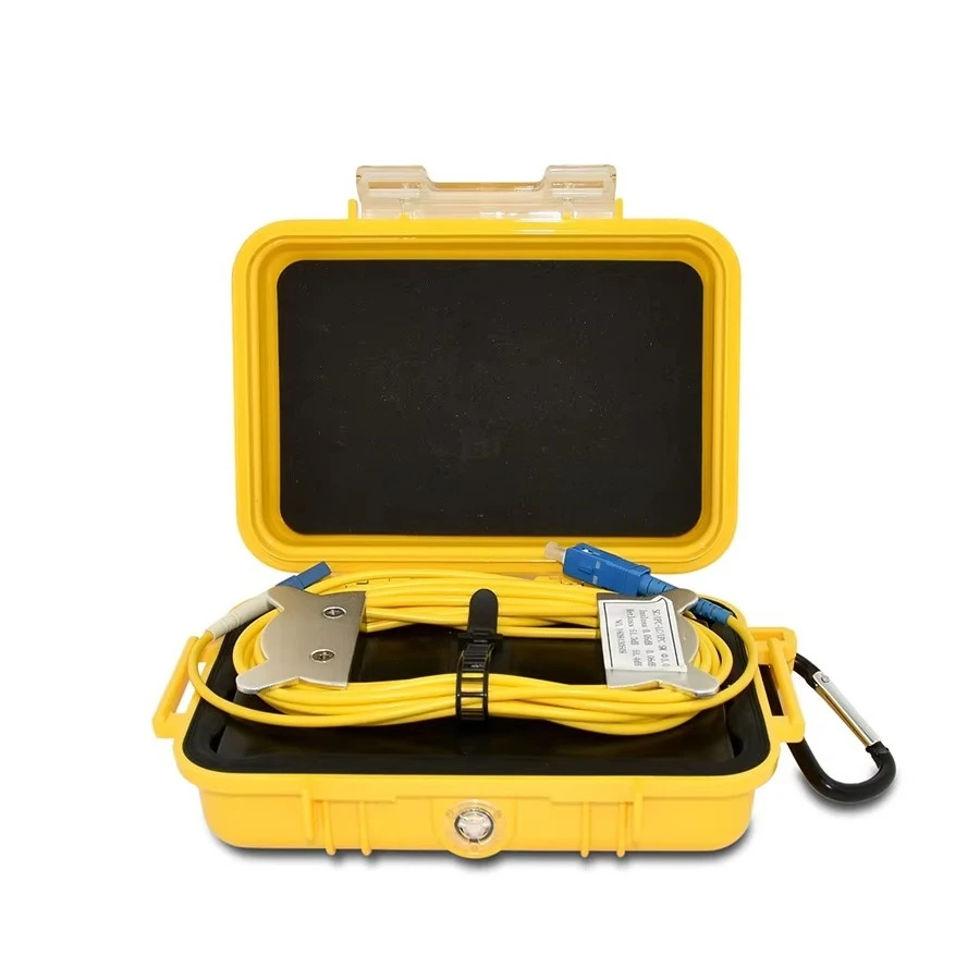 Fiber Dead Zone Eliminator SC/APC OTDR LAUNCH Cable Ring Box For Wholesale
