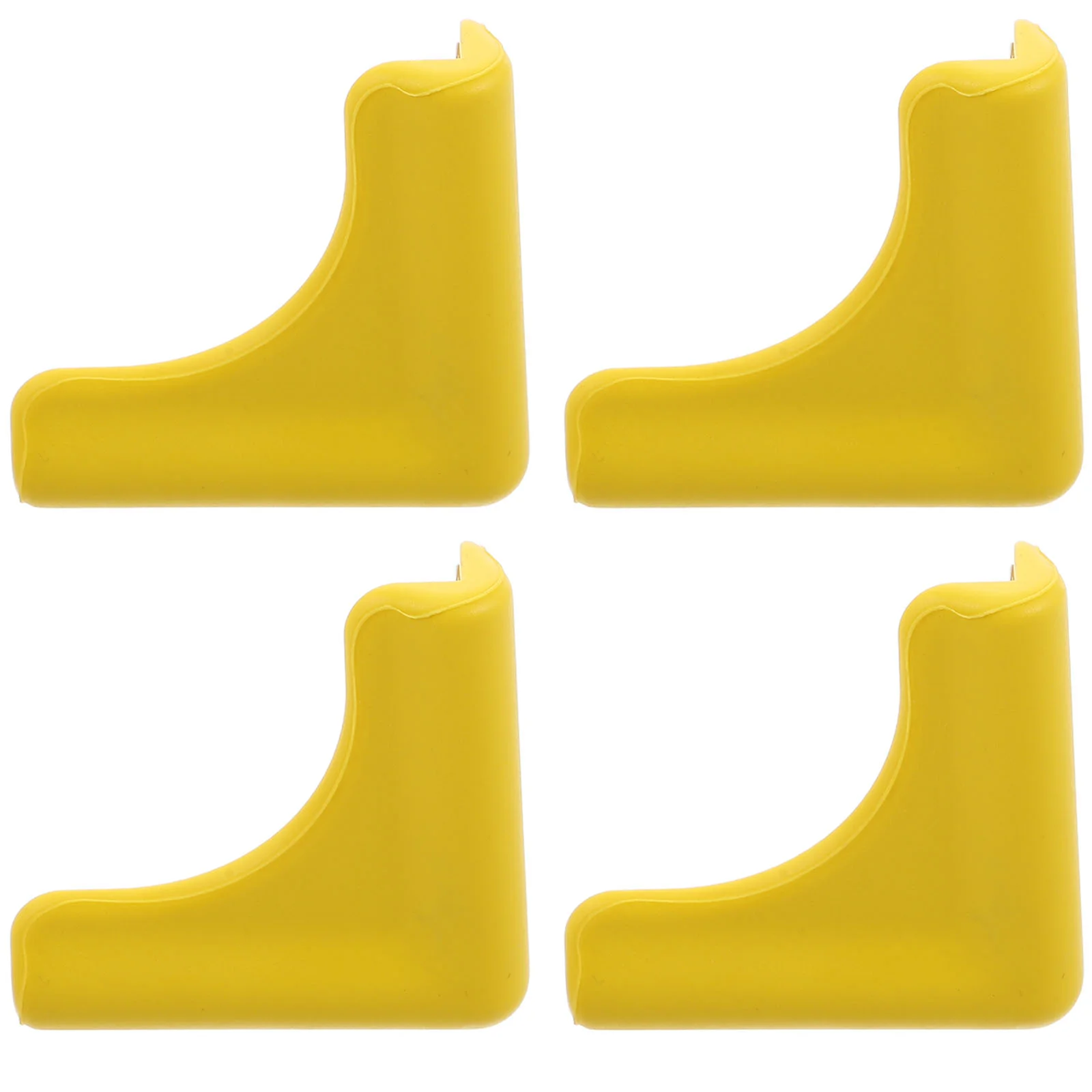 

4 Pcs Anti-collision Corner Bumpers for Furniture Guards Plant Bender Safety Protectors Training Clips Desk Edge Cushion Head