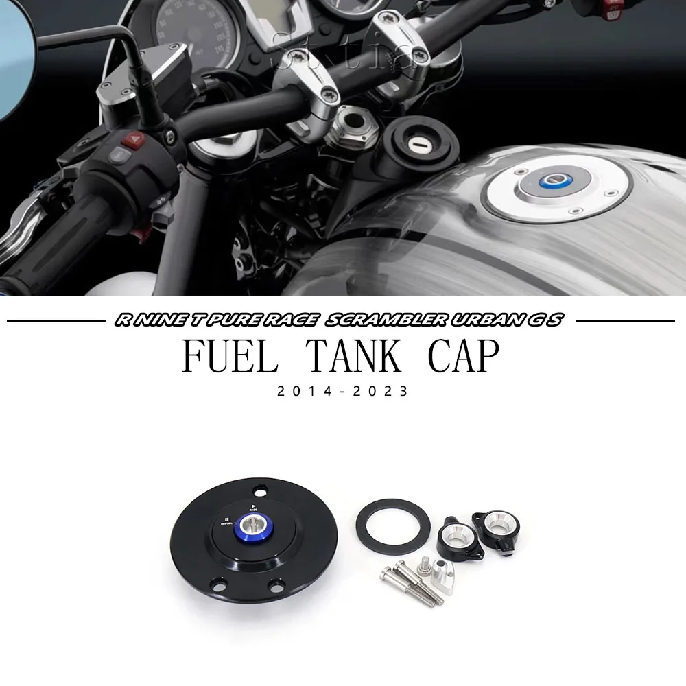 

Motorcycle Aluminum Fuel Tank Cap Cover For BMW R NINE T Pure RNINET Scrambler R nineT Racer Rninet Urban G/S Gas Tank Covers