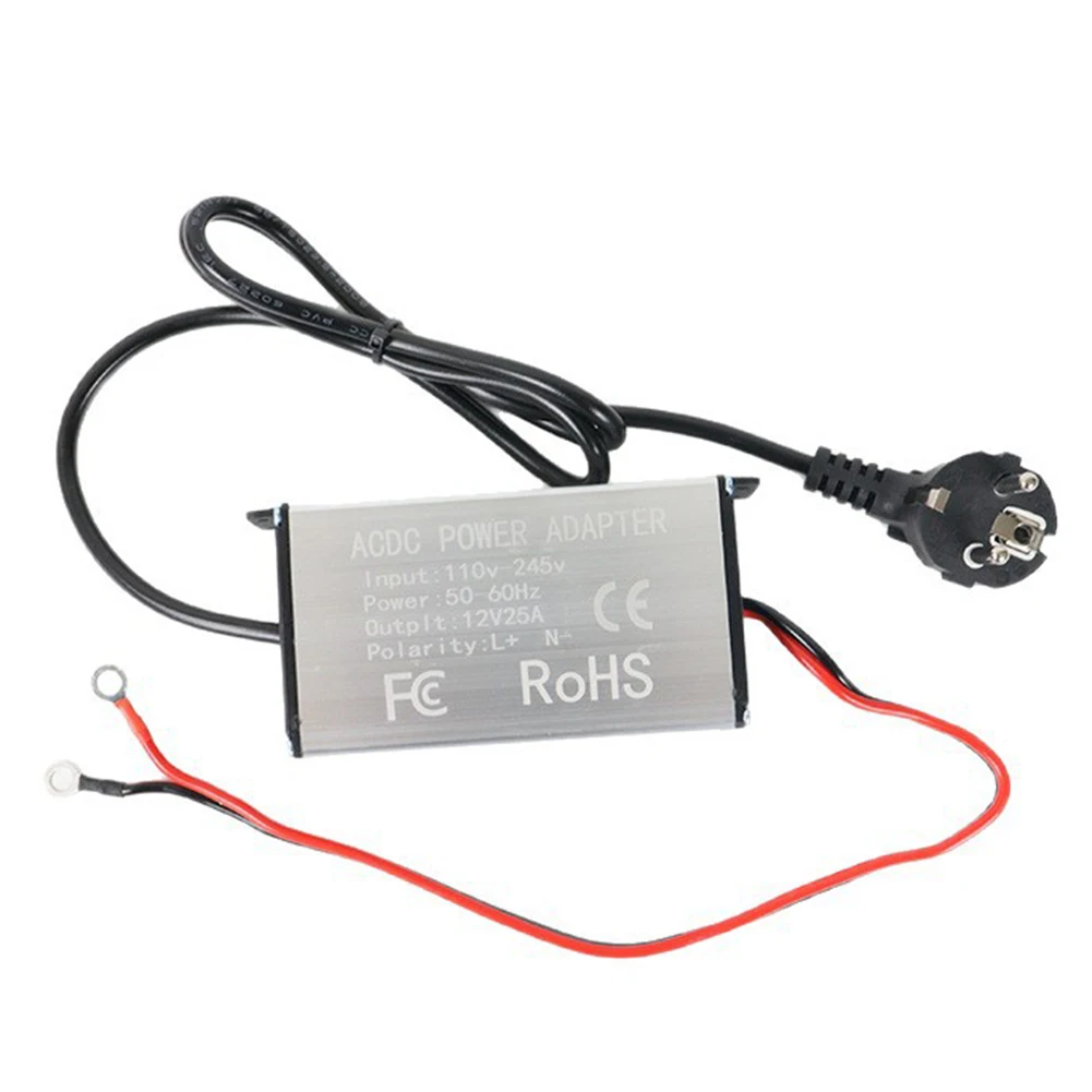 4PCS 230V To 12V 25A Power Supply Adapter Voltage Converter For Diesel Air Heater RV Campervan Garage Transformer Tool Parts