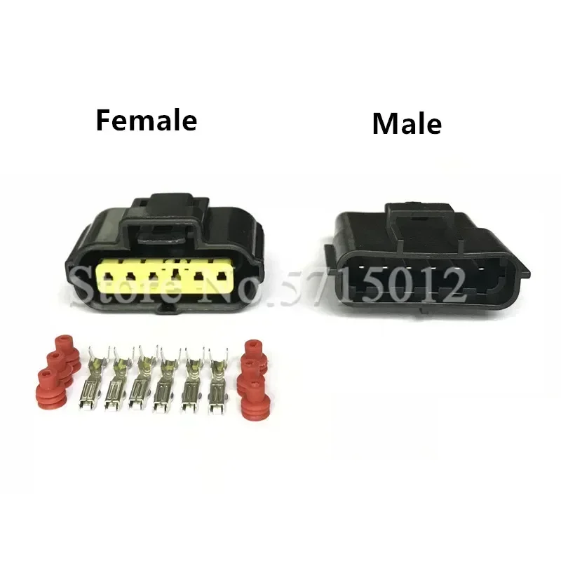 6 Hole Auto Pump Plug Car Accelerator Pedal Connector 184060-1 For Ford Focus KIA Hyundai Mitsubishi