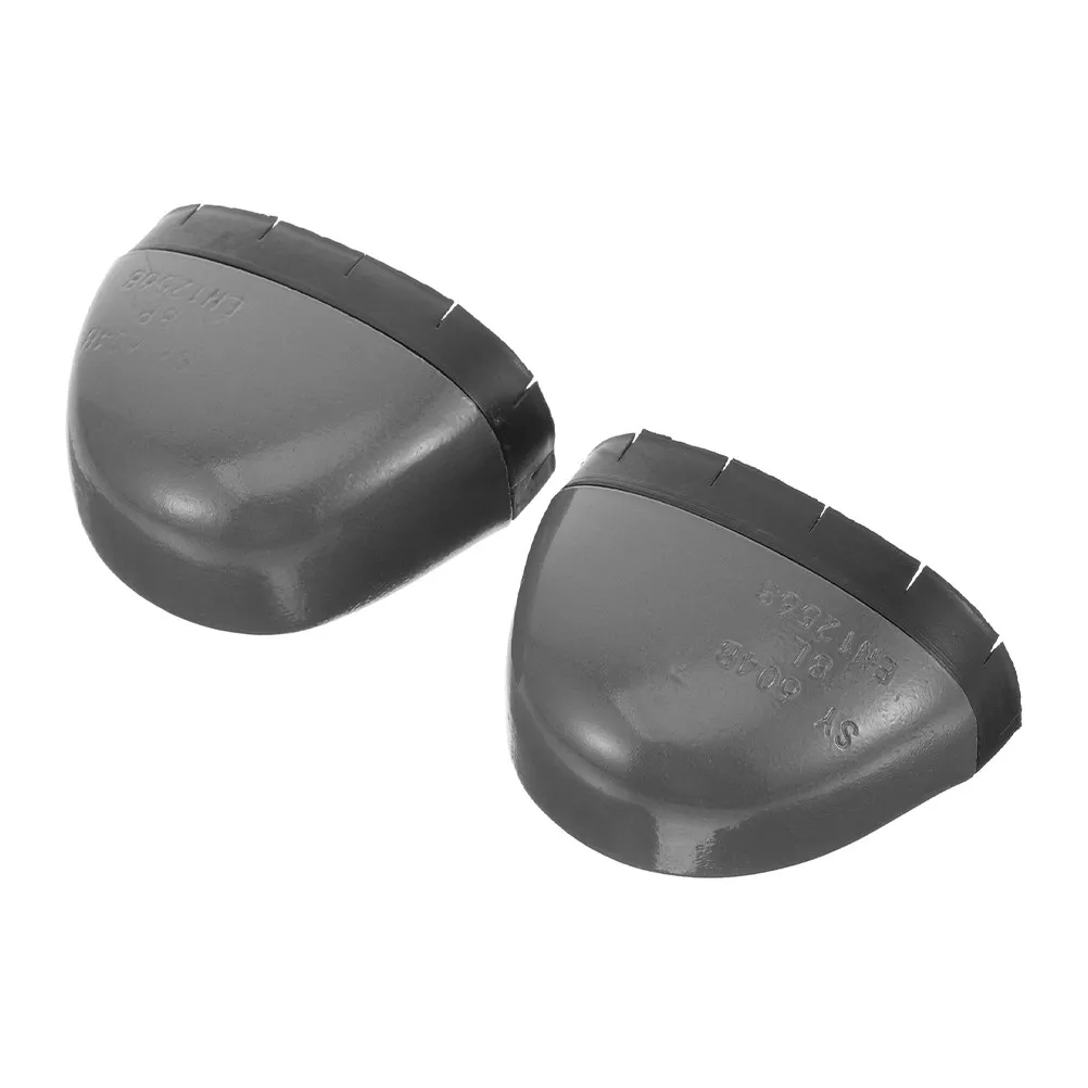 1Pair Steel Toe Caps Safety Shoe Guard Boot Toe Protector Anti Collision Footwear for Construction Factory Warehouse Worksites