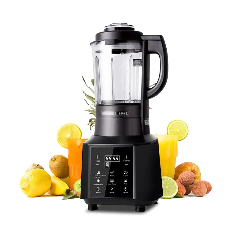 Factory Price High Speed, Heavy Duty Commercial Blenders  Smoothies Hot & Cold Soup Maker Heating Blender/