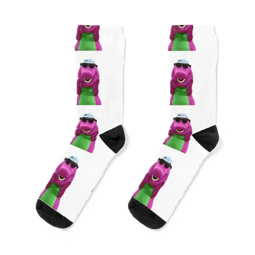 

Barney Socks Soccer winter tennis soccer anti-slip Boy Child Socks Women's