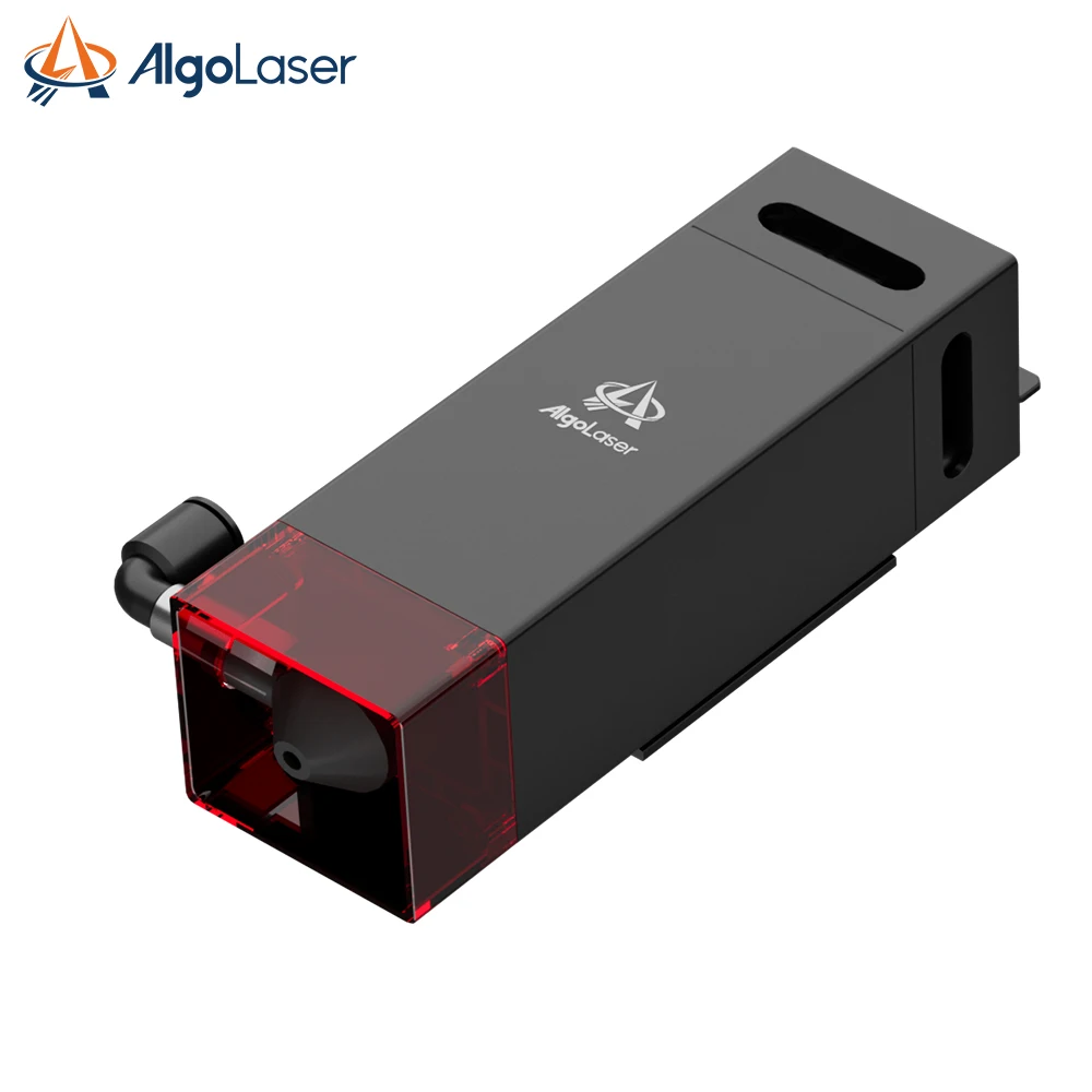 AlgoLaser Laser Module 10W Optical Power with Air Assist Laser Head 450nm TTL Blue Light for Engraver Cutting Wood DIY Tools