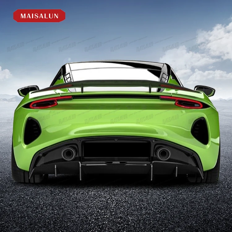 Autoteile Autozubehör Body Kit für Lotus Emira bis v Style Frontlippe Hood Seitenschweller Heckdiffusor Spoiler Body Kit