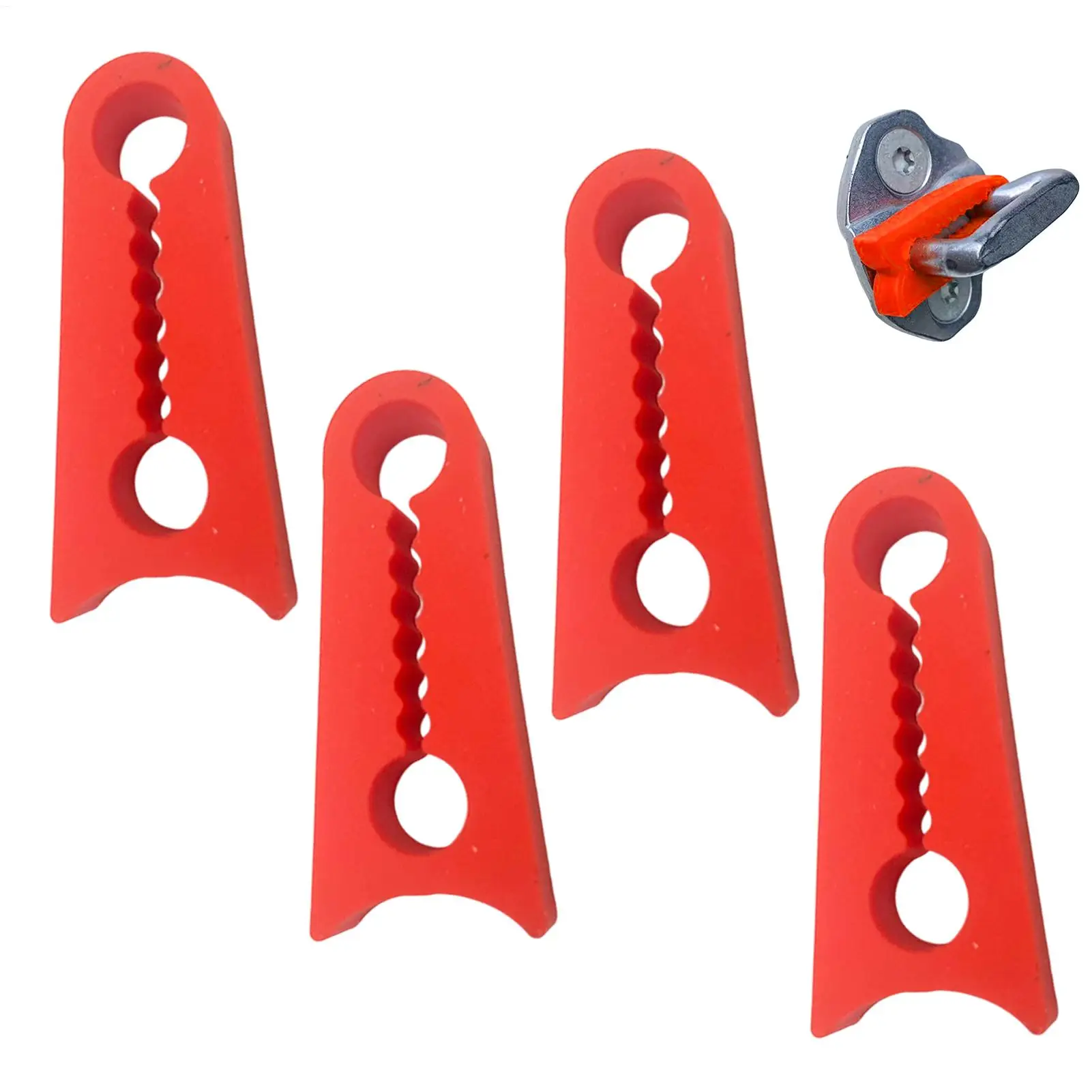 

Automotive shock absorber silicone bushings, suitable for car door lock buffer damping sealing gaskets, universal for car auto
