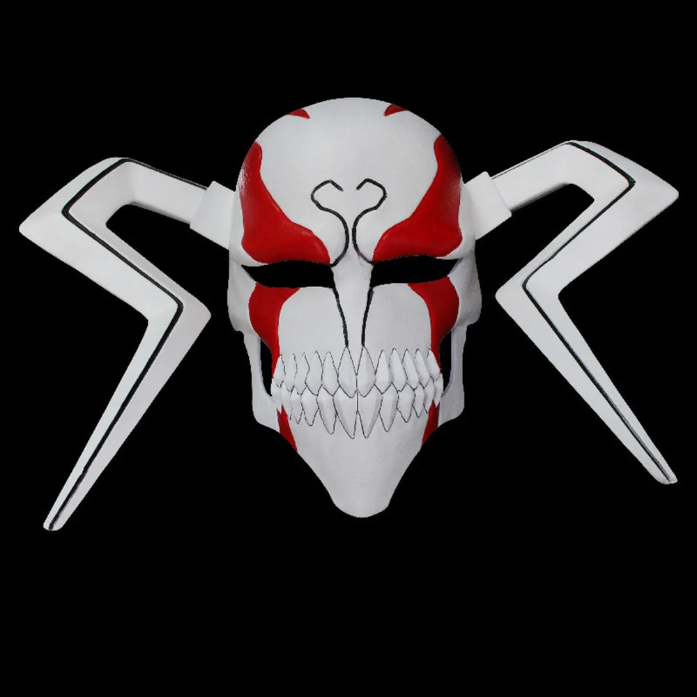

Halloween Japanese anime Grim Reaper Ichigo Kurosaki Virtual Bull Head Helmet Ball Role Play Party Resin Mask