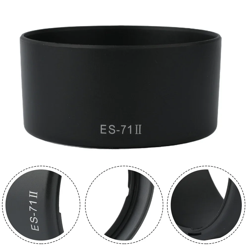 ES-71 II Lens Hood Designed Specifically For Canon EF 50mm F/1.4 USM To Suppress Glare And Protect Lens From Accidental Contact