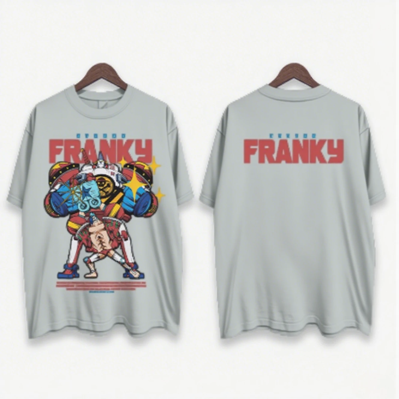 원피스 포트가스 D. 에이스. 남성 및 여성용 2026 신상 애니메이션 양면 프린트 미국 트렌디 패밀리 반팔 티셔츠