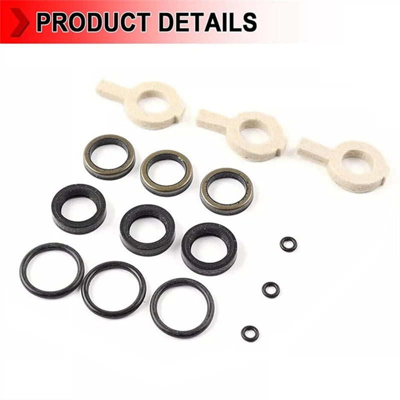 2Sets 30623 Seal Kit, Pump Washer Seals Kit Fits For Cat Pump 30 31 34 310 340 350 Model Frame Plunger Pump