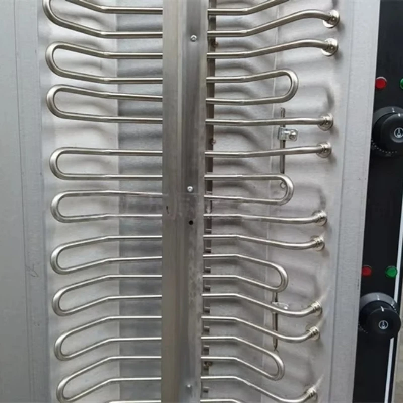 Electric barbecue machine automatically rotates four stainless steel (304 grade) heating tube temperature control easy to clean