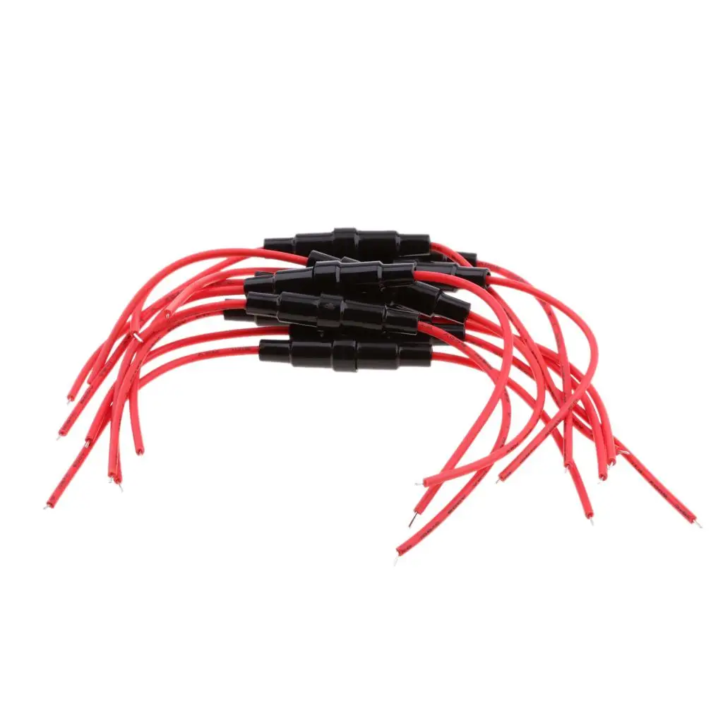 10 Pack Inline Holder ATC/ATO Adapter Waterproof Automotive Accessories