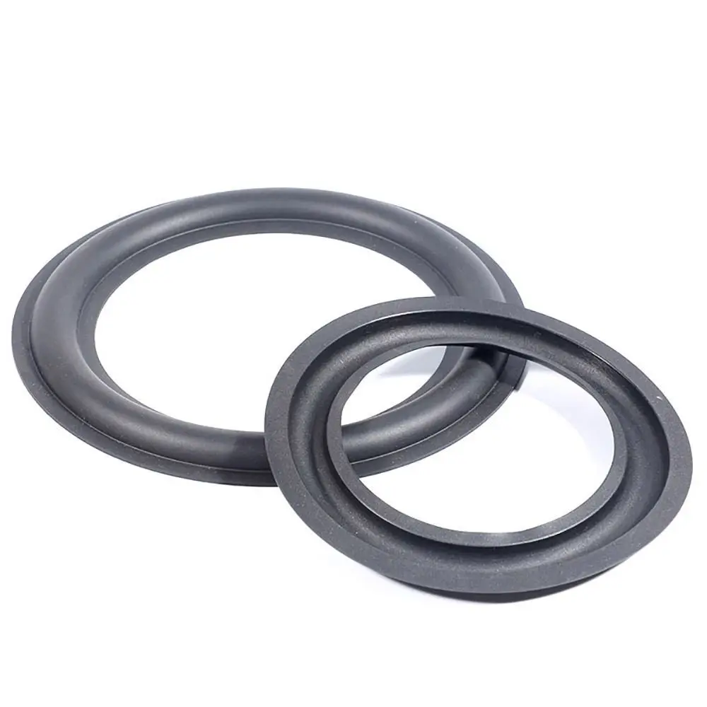 1Pcs Rubber Speaker Edge Repair Ring Suspensions Surround 3/4/5/6.5/7/8/10/12 Inch Subwoofer Repair Foam Folding