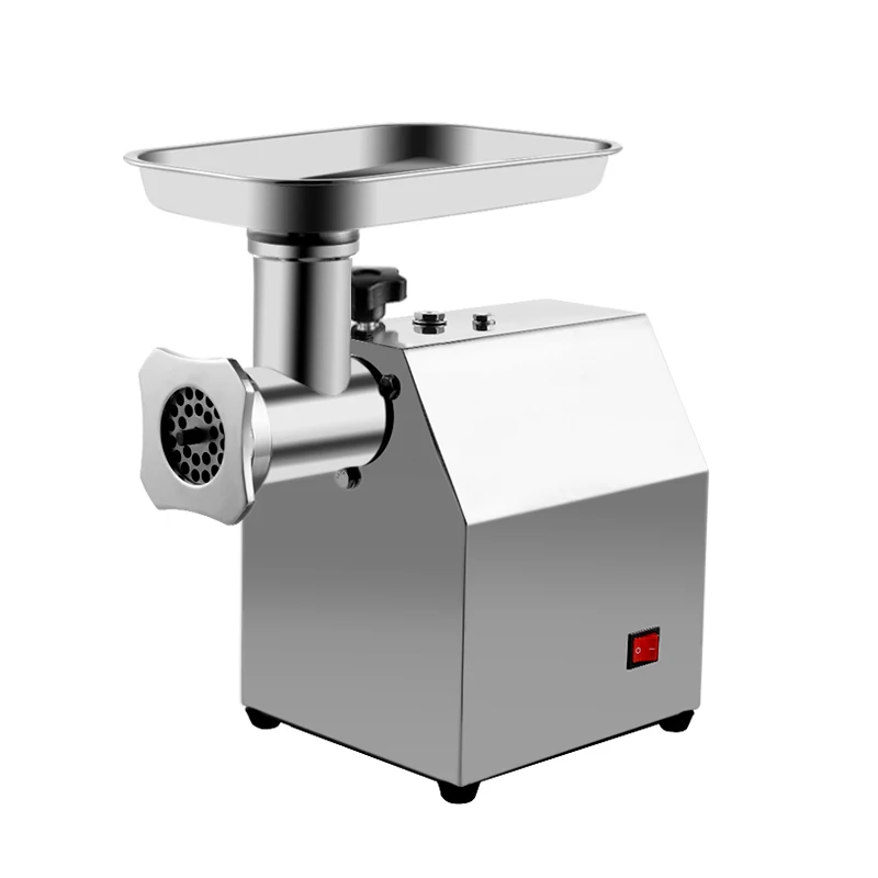 

Wholesale Price Industrial Electric Meat Grinder Commercial Stainless Steel Silver Meat Mincer Machine