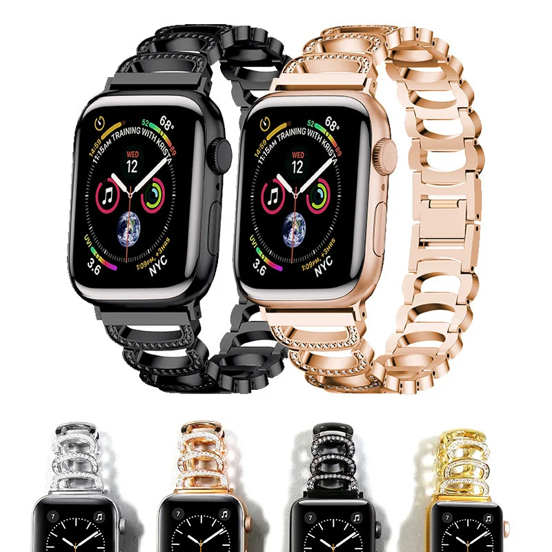 

Ремешок из нержавеющей стали для Apple Watch, Apple Watch 8-1, iwatch 7 38 40 41 44 45