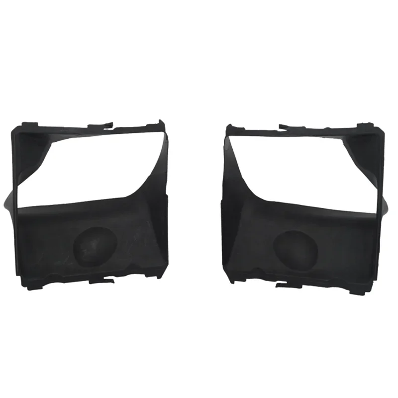 

X-T AX48-1Pair Front Radiator Air Cooler Guide 95850533535 95850533635 For Porsche Cayenne 11-18 Intake Duct Intercooler Cover