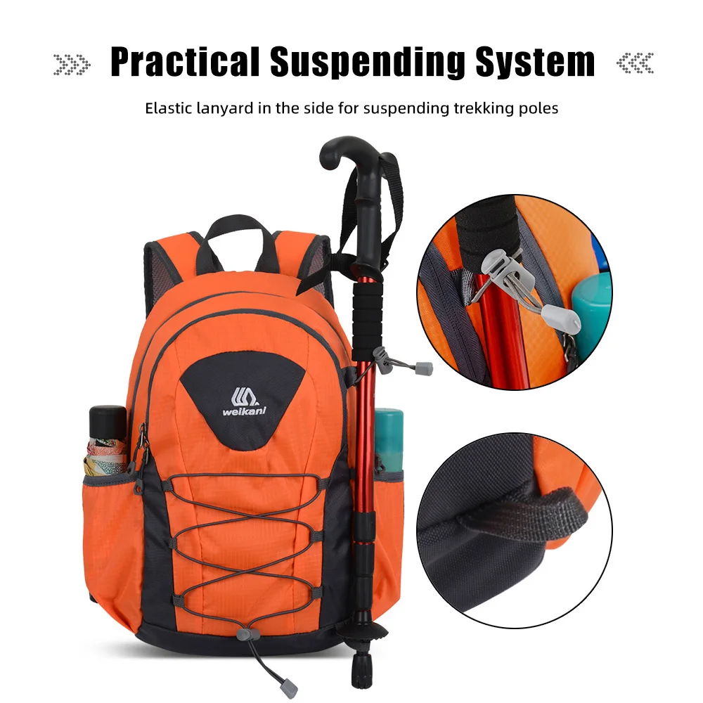 Outdoor Hiking Backpack 20L Waterproof Camping Backpack for Men and Women Lightweight Foldable Sport Daypack for Travel Climbing