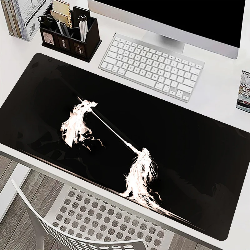 Hot Game Final Fantasy XIV Mouse Pad Office Laptop Gaming Accessories Gamer Cabinet Mousepad PC Anime Black Cool Desk Mat Carpet