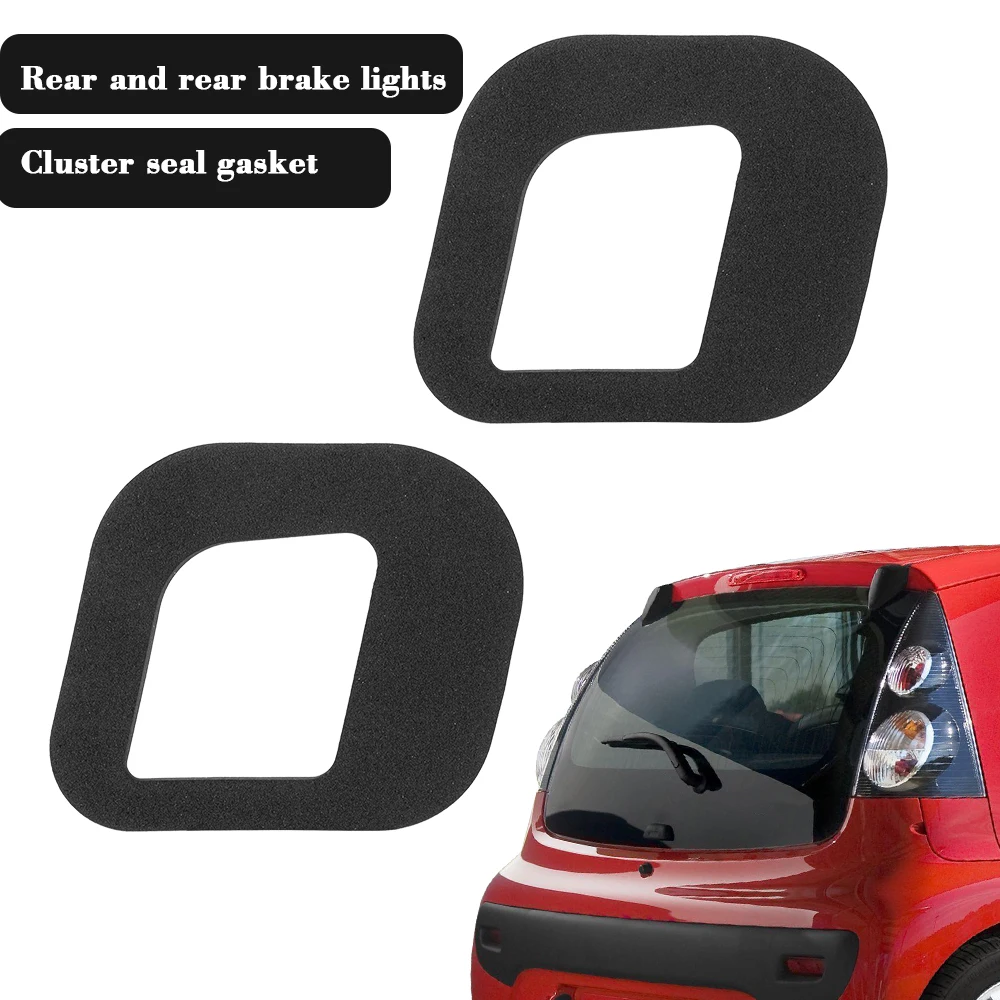 

For Citroen C1 Peugeot 107 Leak Fix Kit Self-Adhensive Third Brake Light Seal 3rd Brake Light Rear Tail Cluster Seal Accessories