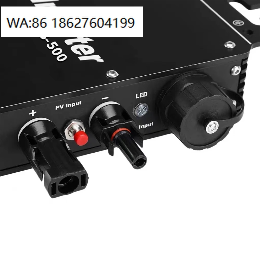600W Dual MPPT Grid Tie Micro Inverter WiFi Communication IP67 Waterproof Pure Sine Wave  PV Device