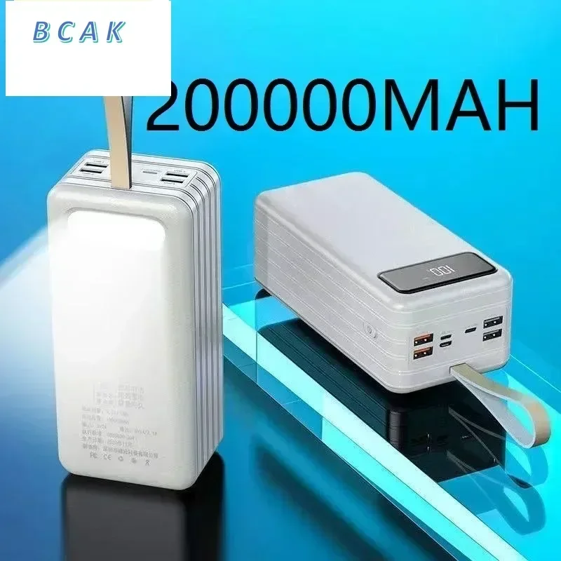 

BCAK discount store Outdoor 80000mAh Large-capacity Charging Treasure 60000 Digital Display 5w Fast Charging 100000 Mobile Power