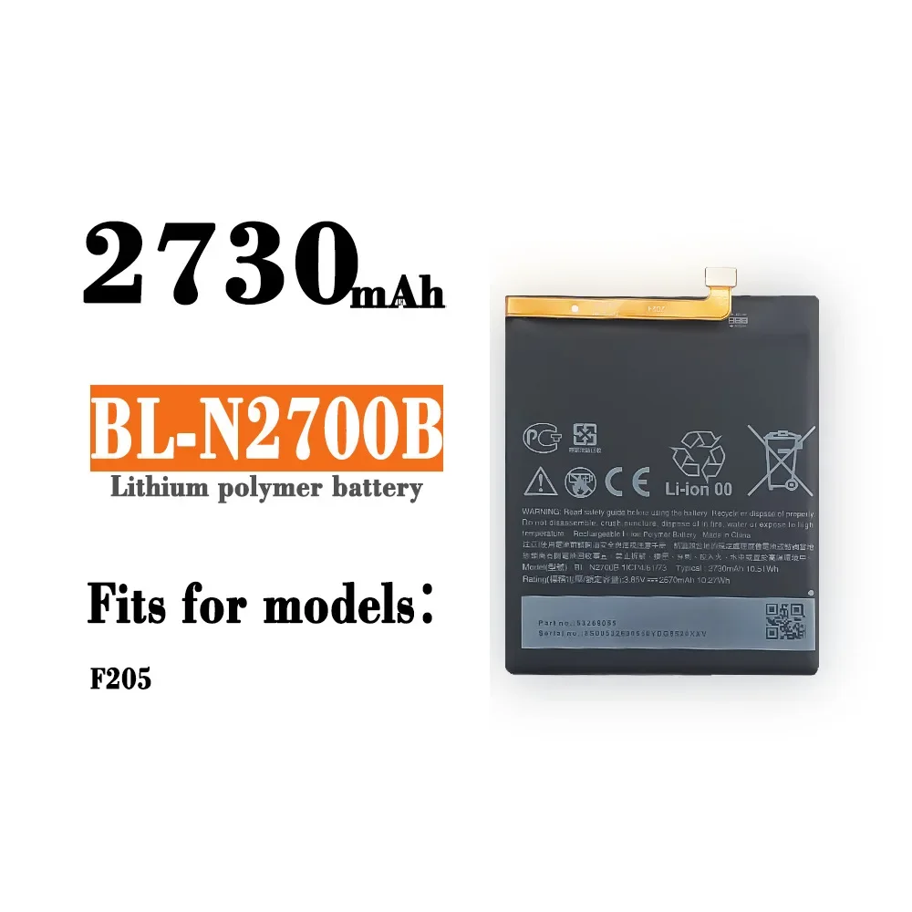 Replacement Battery BL-N2700B For GIONEE F205 for HTC Desire 12 D12 Mobile Phone 2730mAh