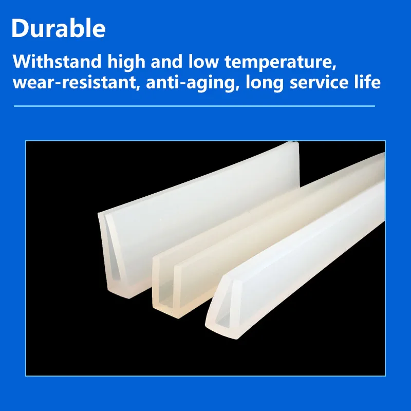 

Силиконовая U-образная уплотнительная лента, окантовка для стекла и нержавеющей стали, цветная уплотнительная лента