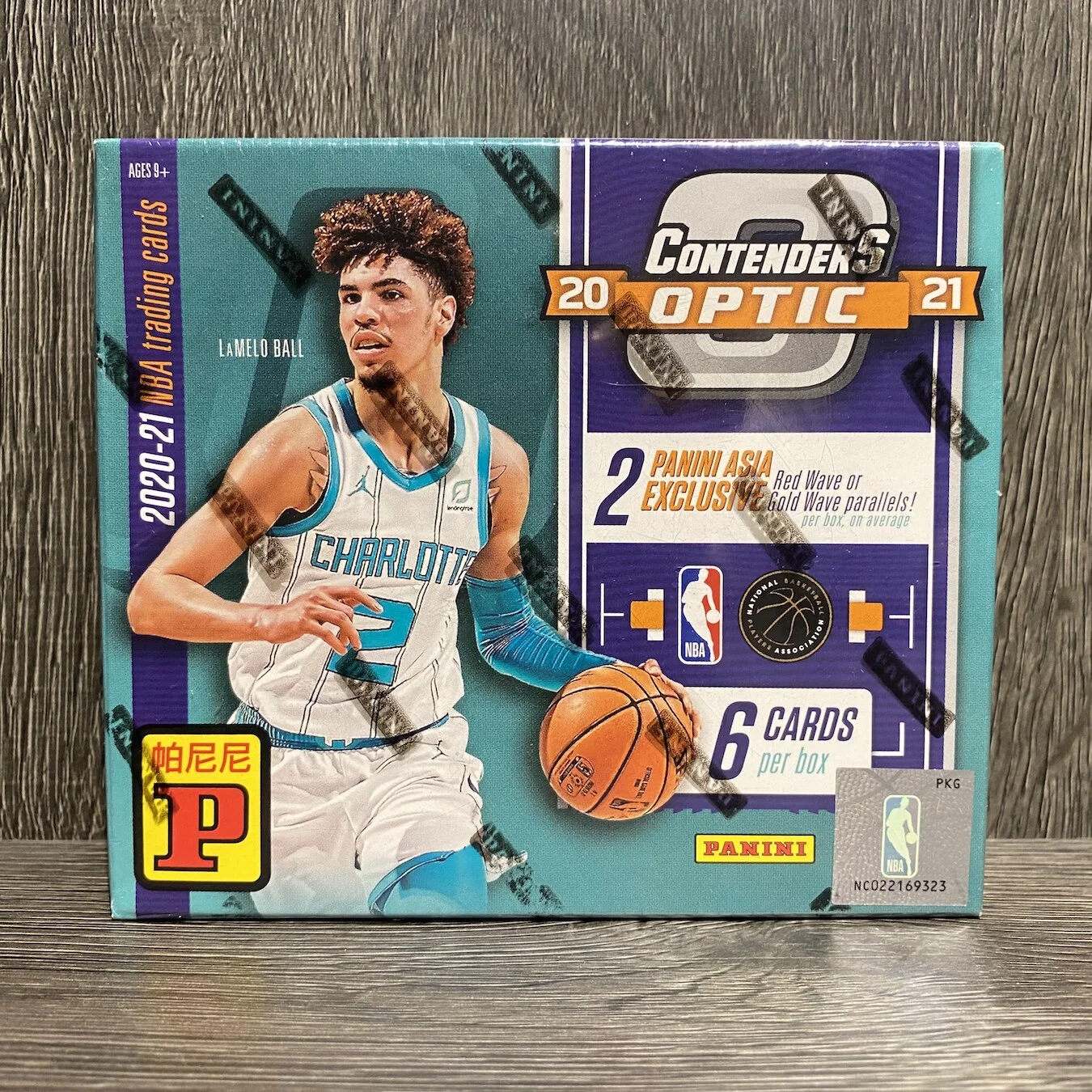 20-21 Panini Contenders Optic Asia Athlete Trading Card Box, Sealed Asia Exclusive Wave Parallel Rookie Hobby Collector Present